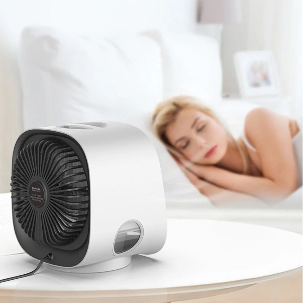 Portable Air Conditioner Mini Personal Cooling Fan USB - Image 2